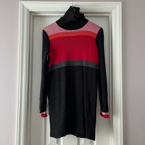 Free People Color Block Sweater Dress